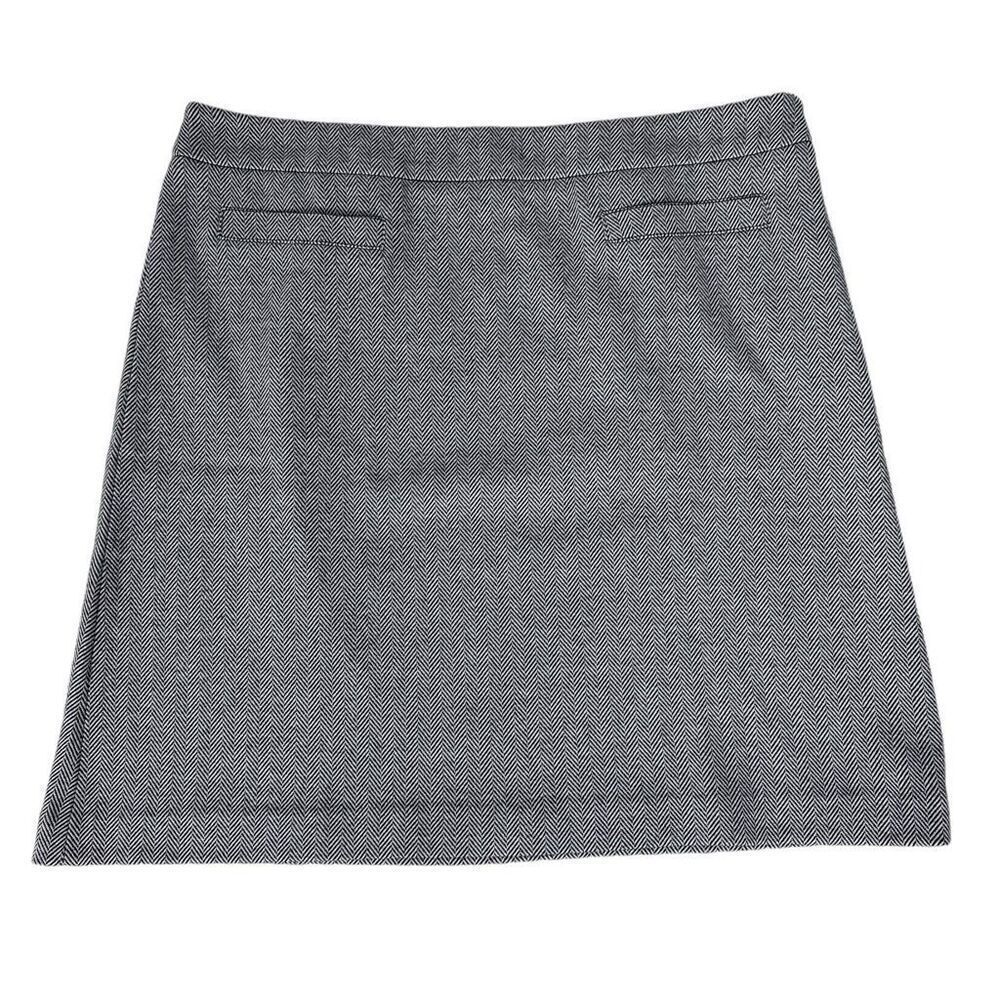Talbots Women's Herringbone Skirt 14 Petite NEW - Picture 1 of 7